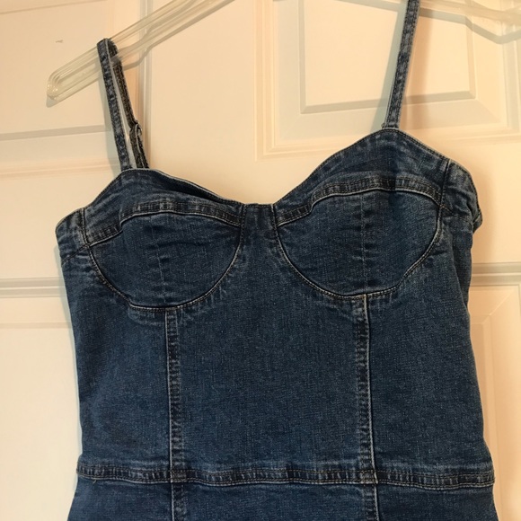 pacsun denim dress - Picture 3 of 4